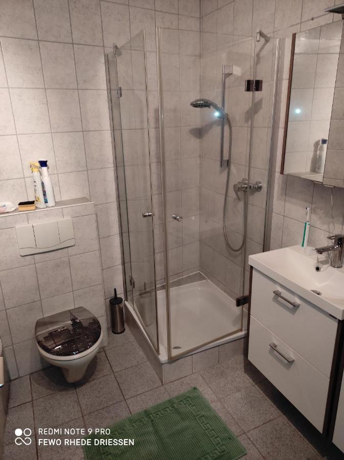 Ferienwohnung Rhede Im Og Exterior foto