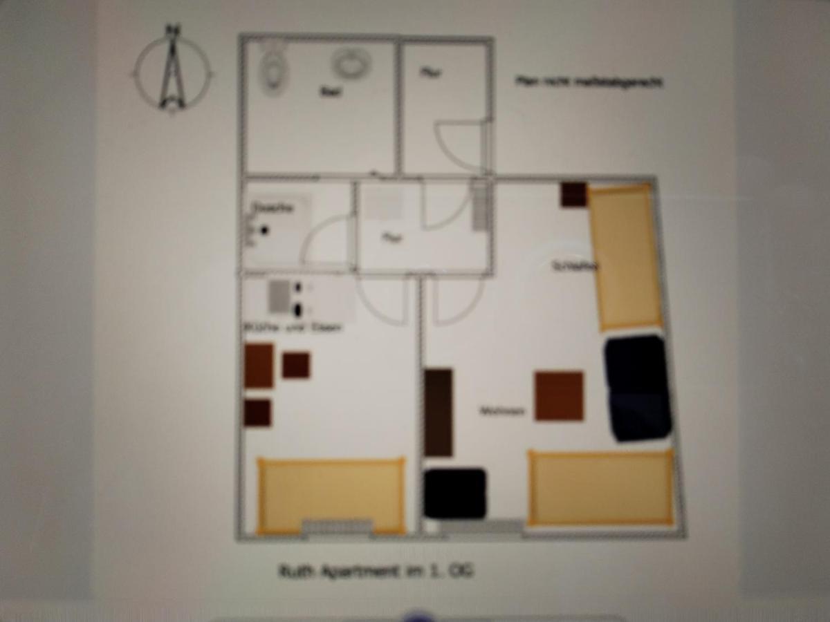Ferienwohnung Rhede Im Og Exterior foto