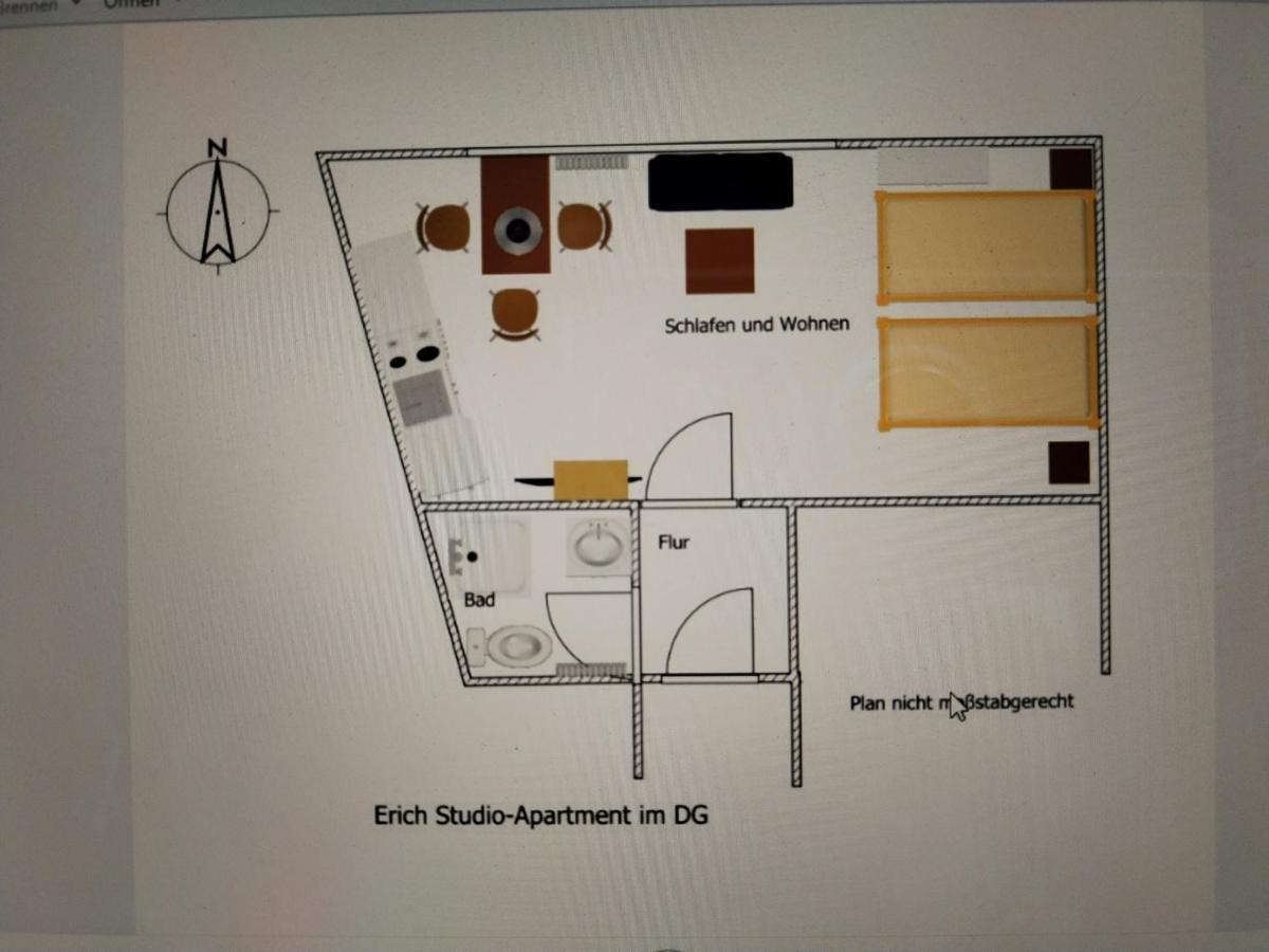 Ferienwohnung Rhede Im Og Exterior foto